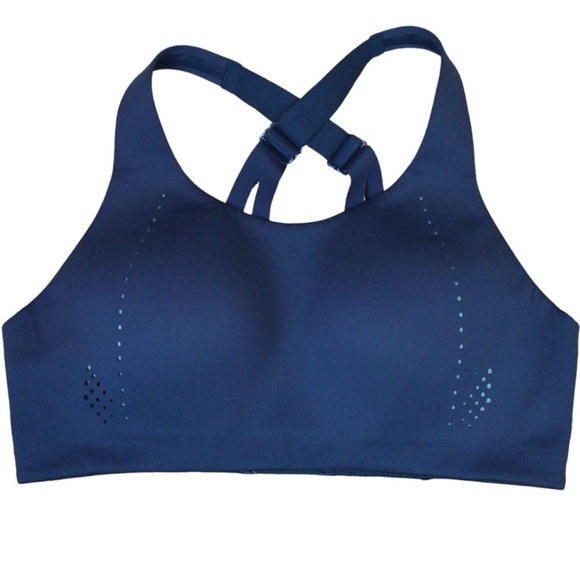 Lululemon AirSupport Bra High Support Navy Blue Size 36C - Picture 1 of 7